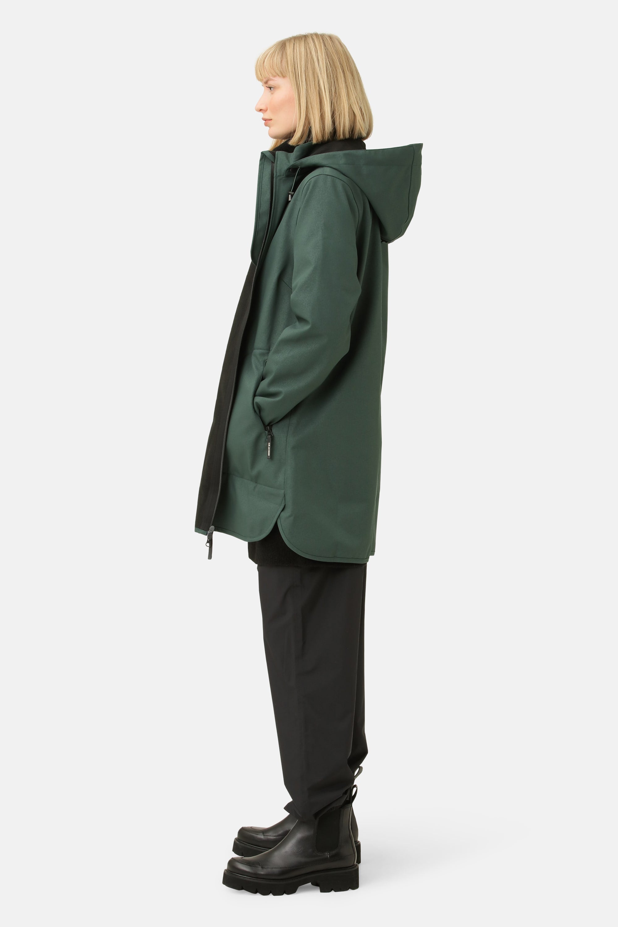 Softshell Regnjacka A-linje - Beetle